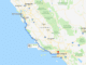 Google Maps kaart Highway 1 SF naar LA