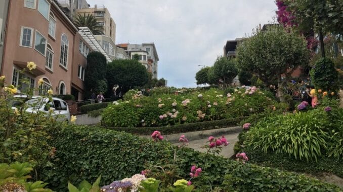 Lombard Street in San Francisco