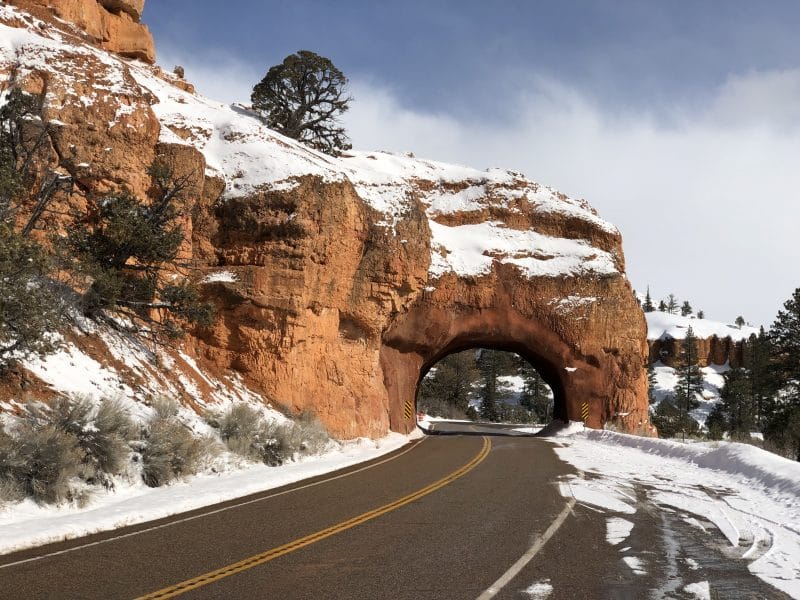 Bryce Canyon in de winter