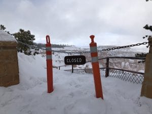 Bryce Canyon in de winter