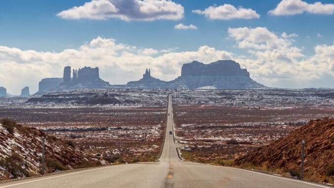 Forrest Gump Point (Mexican Hat) Monument Valley Arizona USA