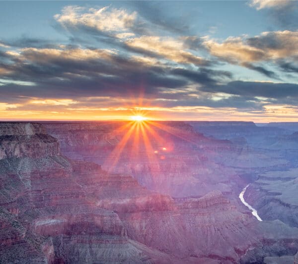 Zonsondergang Grand Canyon