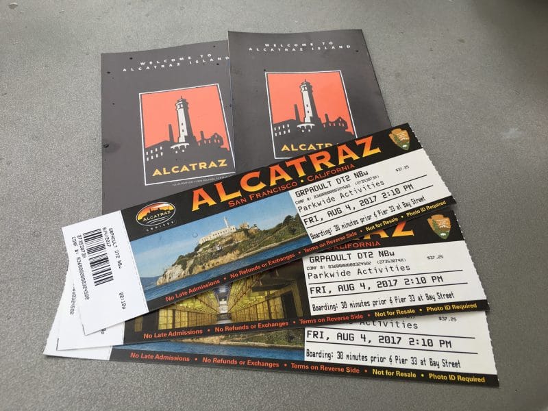 Alcatraz tickets