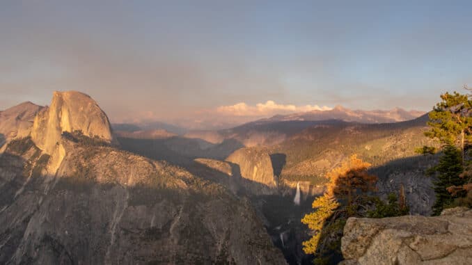 Yosemite vanaf Glacier Point