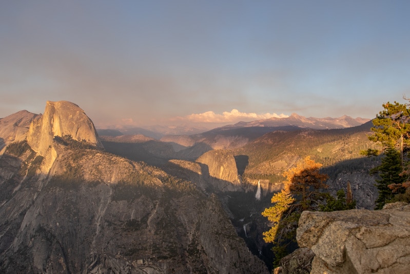 Yosemite vanaf Glacier Point