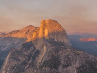 Half Dome vanaf Glacier Point