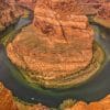 Horseshoe Bend in de zomer