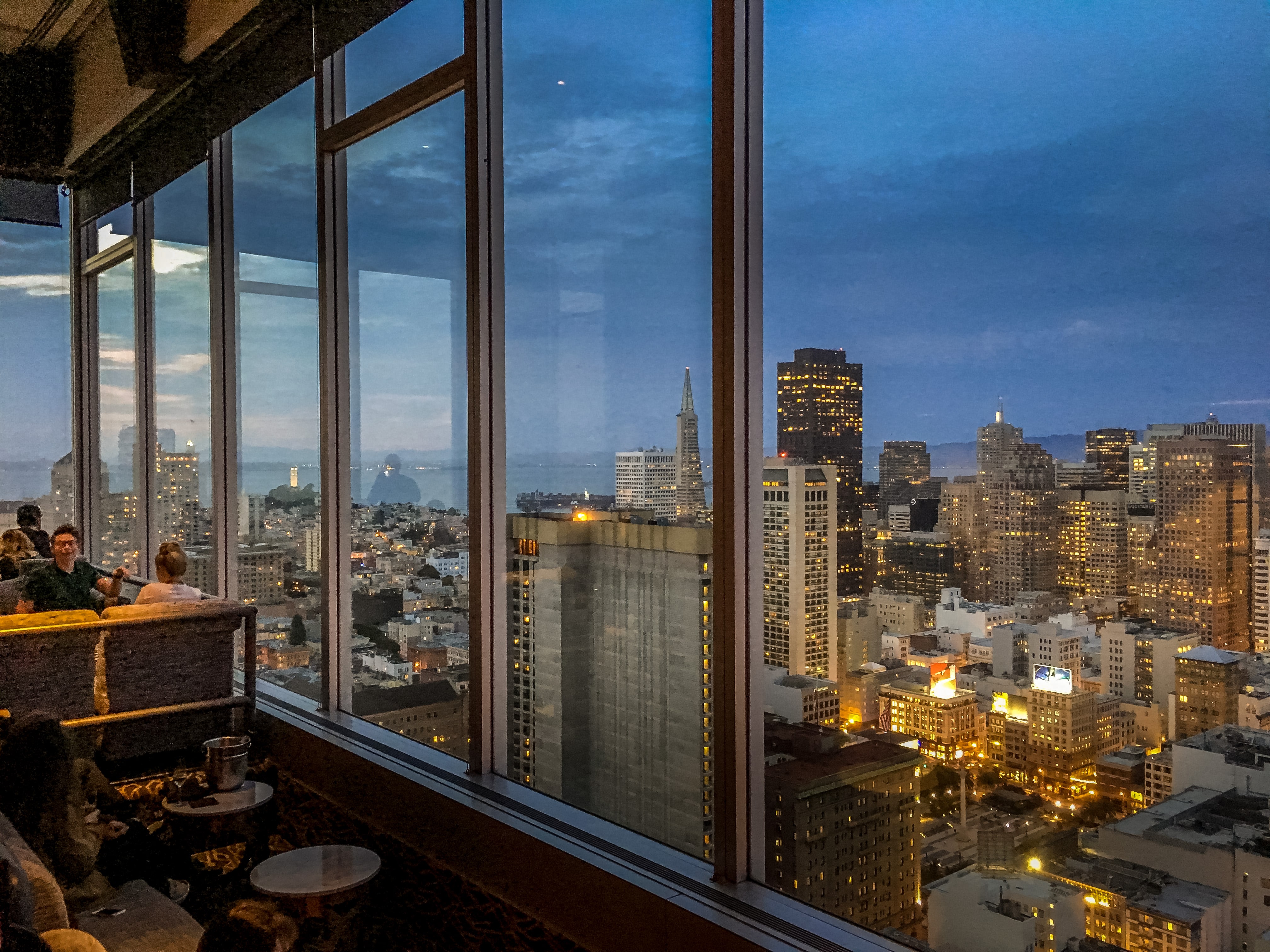 Sky bar Hilton Union Square San Francisco