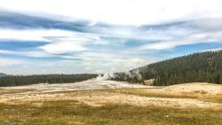 Old Faithful Geiser Yellowstone