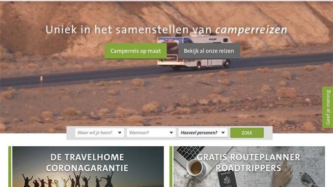 Travelhome website