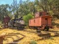 Trein bij El Portal Yosemite