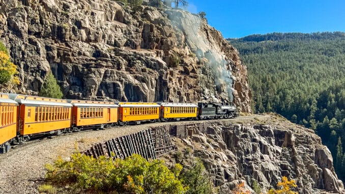 Stoomtrein Durango Silverton Colorado USA