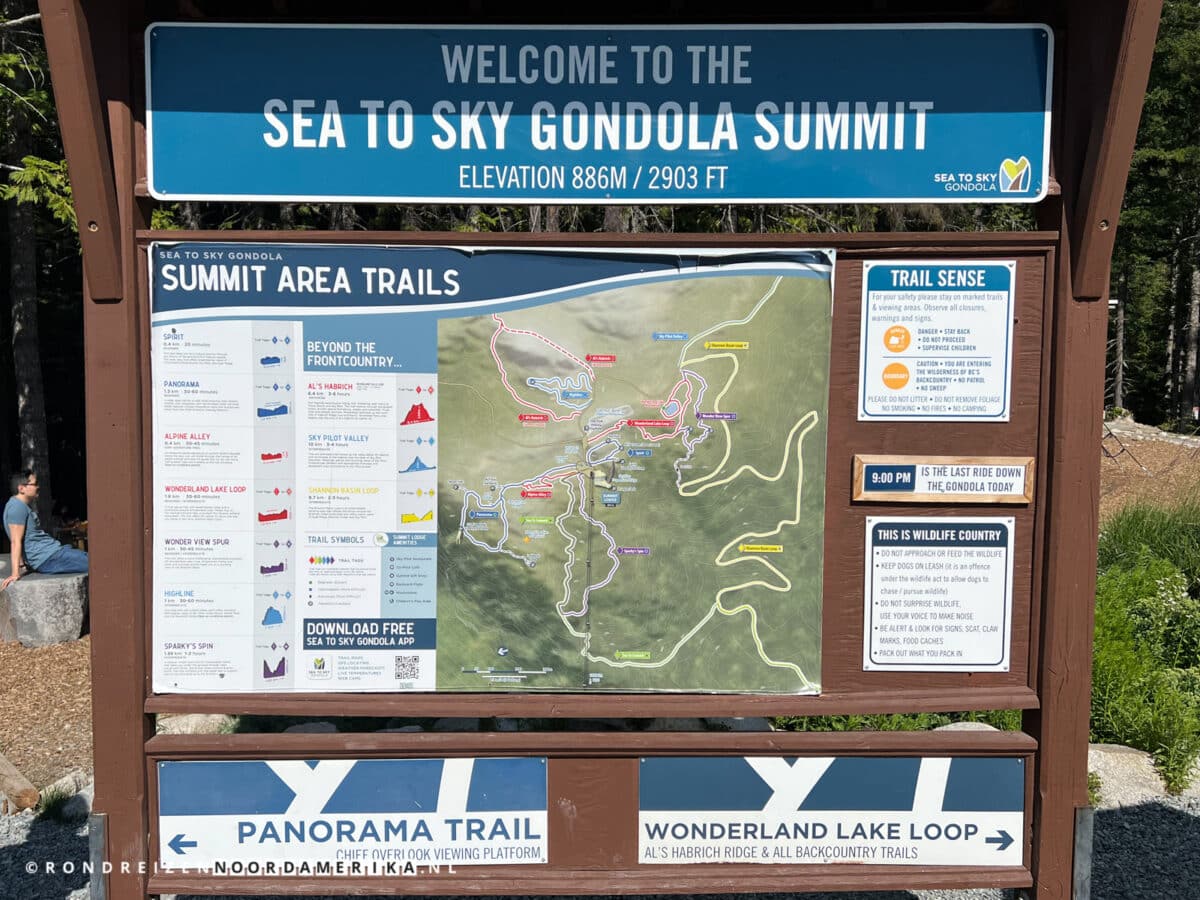 Sea to Sky Gondola trails