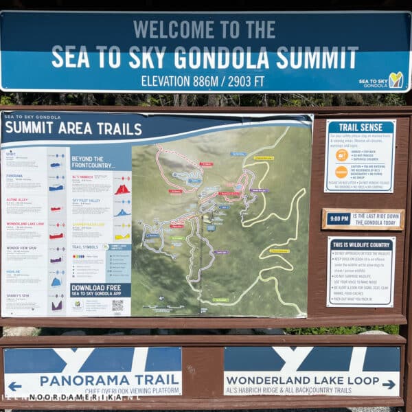 Sea to Sky Gondola trails