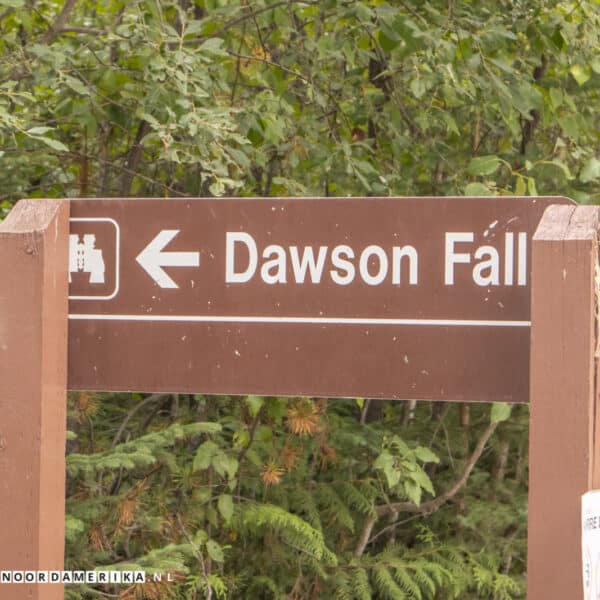 Dawson Falls in Wells Gray Provincial Park