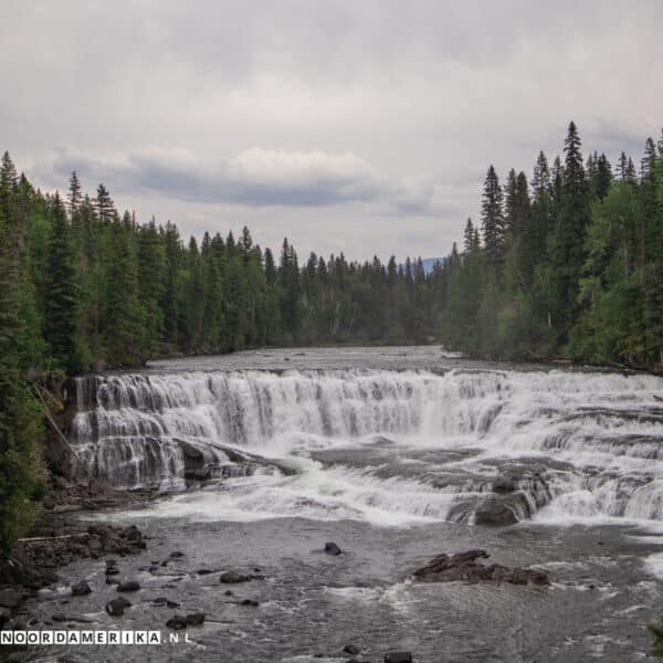 Dawson Falls in Wells Gray Provincial Park