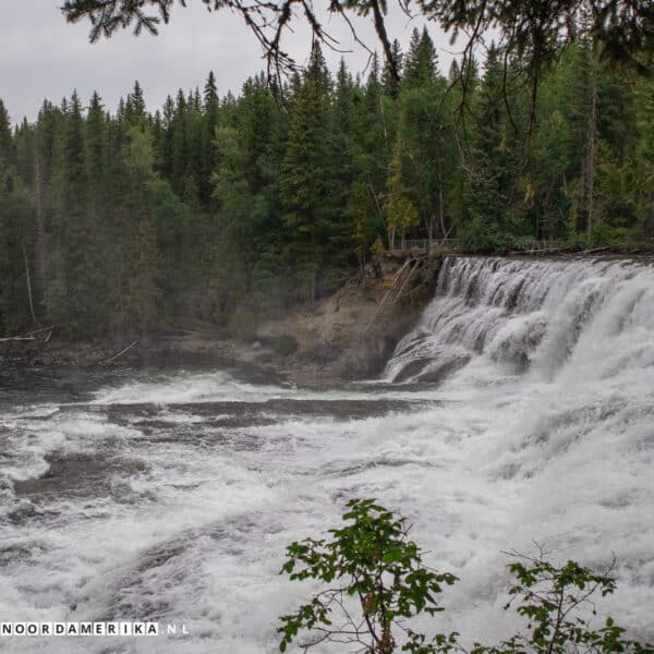 Dawson Falls in Wells Gray Provincial Park