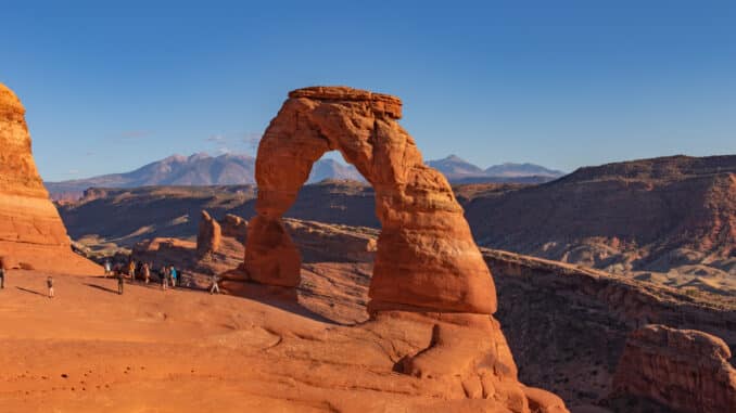 Delicate Arch in Arches National Park