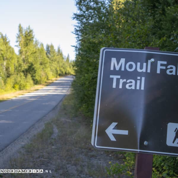 Moul Falls in Wells Gray Provincial Park