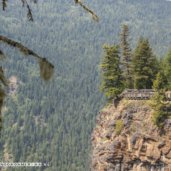 Spahats Falls in Wells Gray Provincial Park