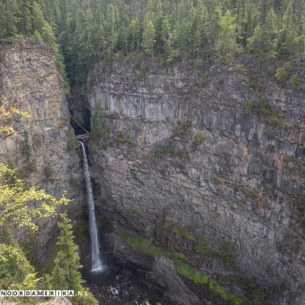 Spahats Falls in Wells Gray Provincial Park