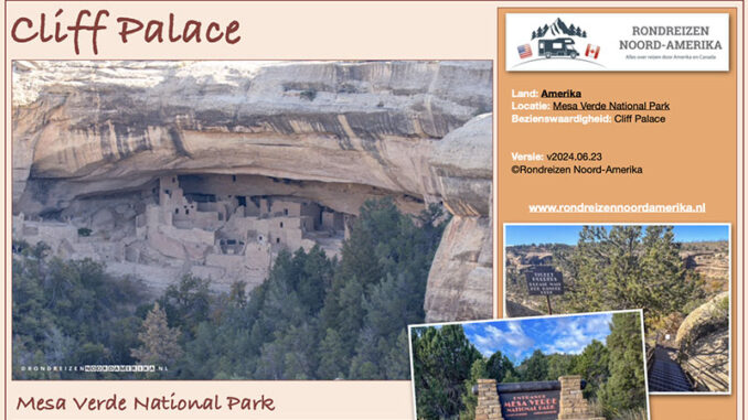 Cliff Palace in Mesa Verde National Park
