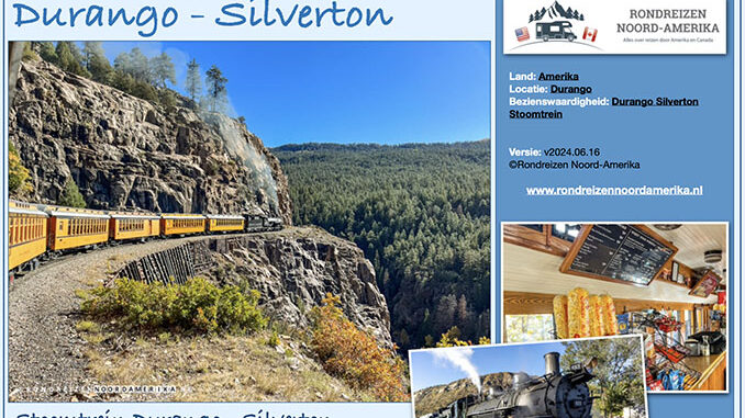 Durango Silverton Stoomtrein