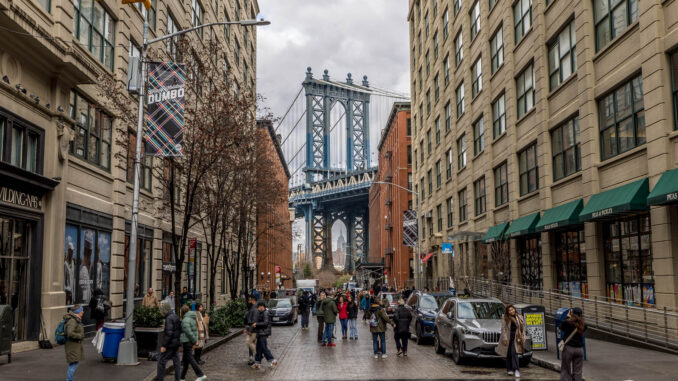 DUMBO Manhattan Bridge New York