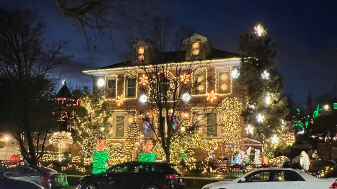 Dyker Heights Brooklyn New York kerstversiering
