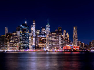 Manhattan Skyline Nachtfotogafie